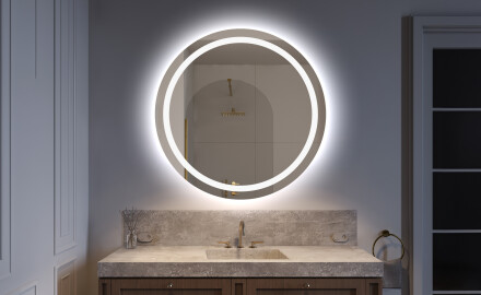 Runder Badspiegel mit LED Beleuchtung L33