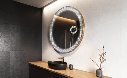 Runder Badspiegel mit LED Beleuchtung L35