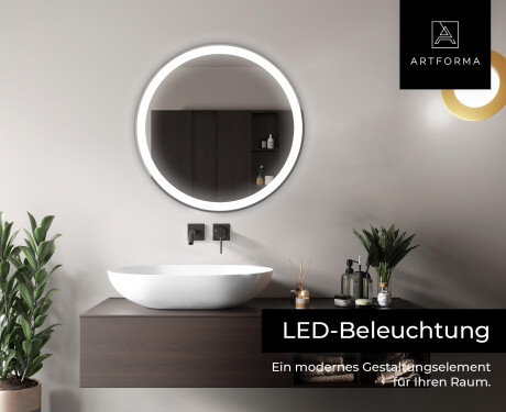 Runder Badspiegel mit LED Beleuchtung L76 #5