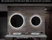 Runder Badspiegel mit LED Beleuchtung L76 #6