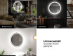 Runder Badspiegel mit LED Beleuchtung L76 #9