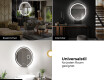 Runder Badspiegel mit LED Beleuchtung L96 #8
