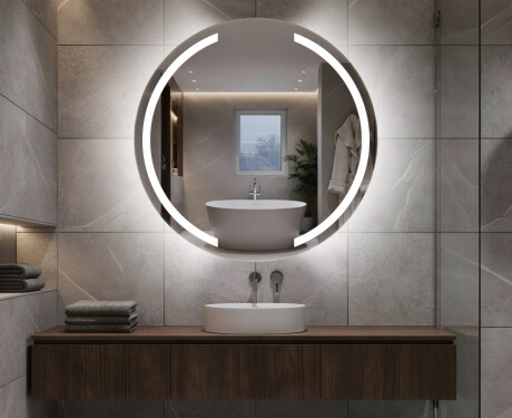 Runder Badspiegel mit LED Beleuchtung L97
