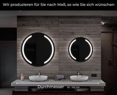 Runder Badspiegel mit LED Beleuchtung L97 #5