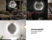 Runder Badspiegel mit LED Beleuchtung L97 #8