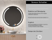 Runder Badspiegel mit LED Beleuchtung L97 #6