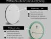 Runder Badspiegel mit LED Beleuchtung L99 #2