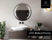 Runder Badspiegel mit LED Beleuchtung L99 #4