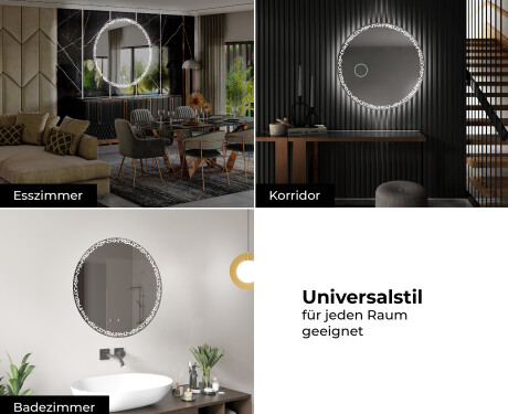 Runder Badspiegel mit LED Beleuchtung L115 #9
