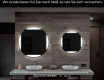 Runder Badspiegel mit LED Beleuchtung L116 #6