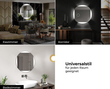Runder Badspiegel mit LED Beleuchtung L116 #9