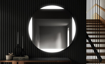 Runder Badspiegel mit LED Beleuchtung L116