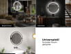 Runder Badspiegel mit LED Beleuchtung L118 #9