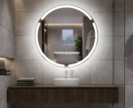 Runder Badspiegel mit LED Beleuchtung L119