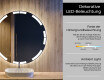 Runder Badspiegel mit LED Beleuchtung L120 #4