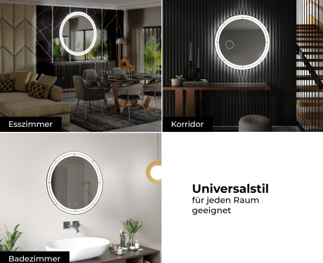 Runder Badspiegel mit LED Beleuchtung L122 #9