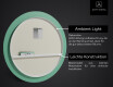 Runder Badspiegel mit LED Beleuchtung L123 #3