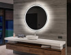 Batteriebetriebener LED Runde Spiegel L76