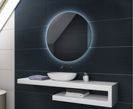 Batteriebetriebener LED Runde Spiegel L82 #2