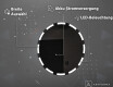 Batteriebetriebener LED Runde Spiegel L117 #4