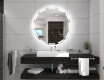 Batteriebetriebener LED Runde Spiegel L117 #5
