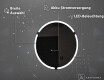 Batteriebetriebener LED Runde Spiegel L119 #4