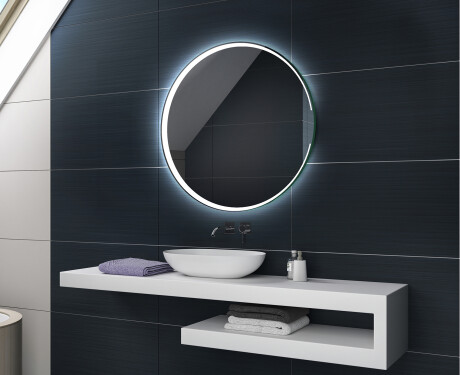 Batteriebetriebener LED Runde Spiegel L123 #2