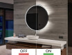 Batteriebetriebener LED Runde Spiegel L123 #3