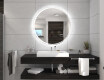 Batteriebetriebener LED Runde Spiegel L123 #5