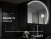 Unregelmäßige Spiegel angeschnitten mit LED Q221 #5