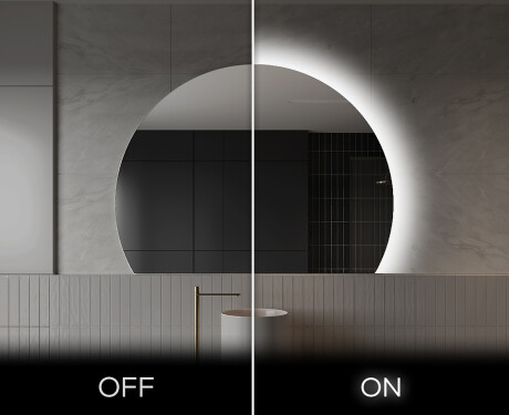 Unregelmäßige Spiegel angeschnitten mit LED W221 #3