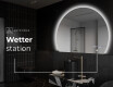 Unregelmäßige Spiegel angeschnitten mit LED W221 #7