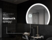 Runder Badspiegel angeschnitten mit LED beleuchting W222 #6