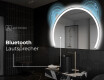 Runder Badspiegel angeschnitten mit LED beleuchting W222 #7