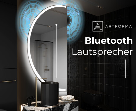 Unregelmäßige Spiegel angeschnitten mit LED D222 #5