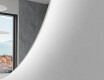 Unregelmäßige Spiegel angeschnitten mit LED X221 #2