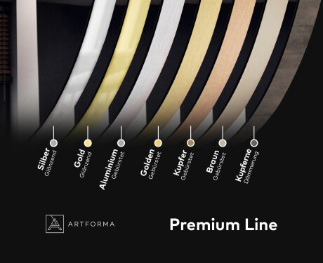 Spiegel rund zum Aufhängen mit Beleuchtung LED L99 #5