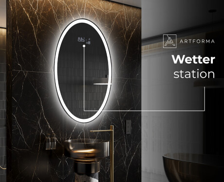 Vertikaler Badspiegel mit LED Beleuchtung L227 #6