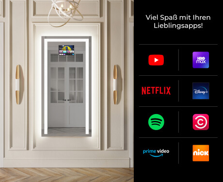 Große Spiegel mit LED Beleuchtung L11 #2