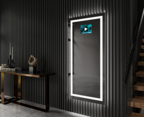 Großer Wandspiegel mit LED Beleuchtung L15