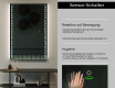 Badspiegel mit Beleuchtung LED L38 #6