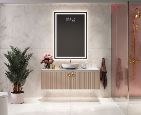 Großer Wandspiegel mit LED Beleuchtung L49 #4