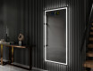 Großer Wandspiegel mit LED Beleuchtung L49 #9
