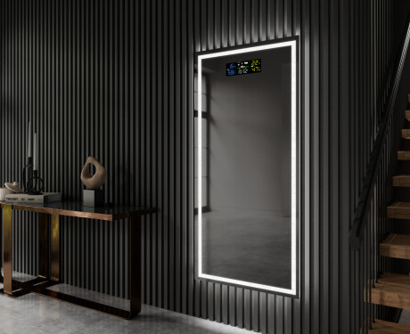 Großer Wandspiegel mit LED Beleuchtung L49 #9