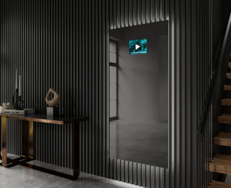 Großer Wandspiegel mit LED Beleuchtung L58