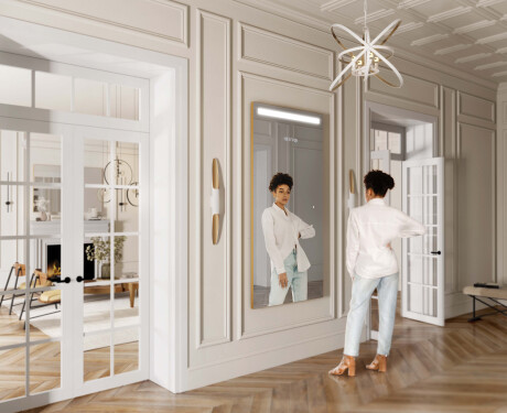 Großer Wandspiegel mit LED Beleuchtung L12 #11