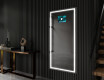 Großer Wandspiegel mit LED Beleuchtung L49