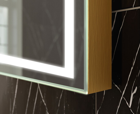 Großer Wandspiegel mit LED Beleuchtung L49 #10