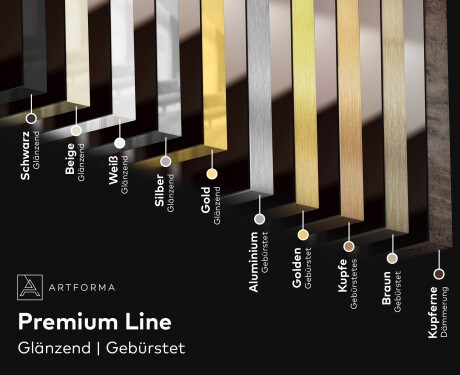 Großer Spiegel mit LED Beleuchtung L57 #5