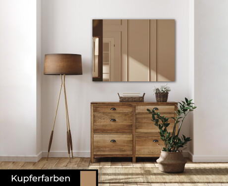 Viereckig dekorativer spiegel Flur modern L169 #2